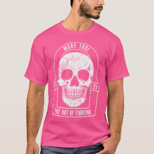Muay Thai Skull Thai Boxing und Kickboxing T-Shirt