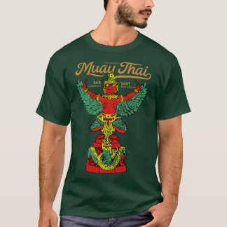 Muay Thai Tattoo Der Garuda T-Shirt