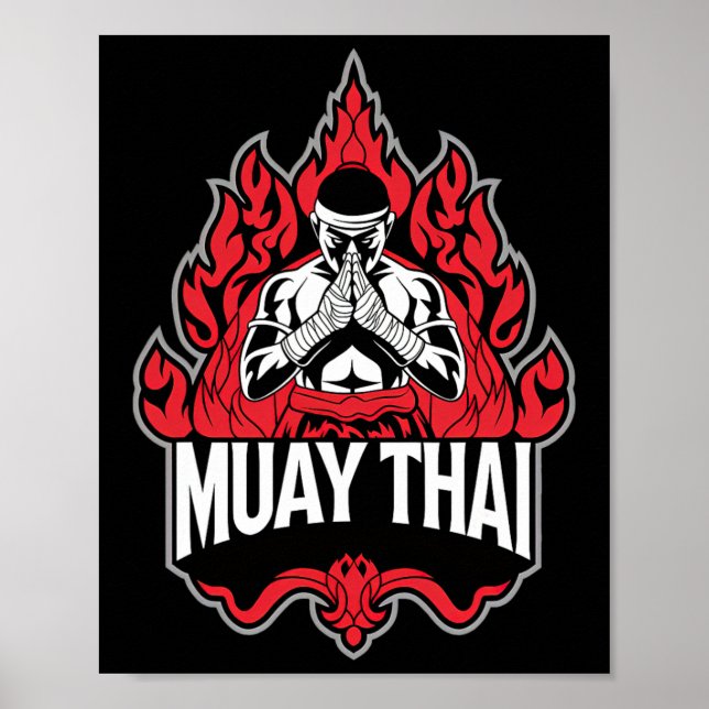 Muay Thai Thai Boxing 1 Poster (Vorne)