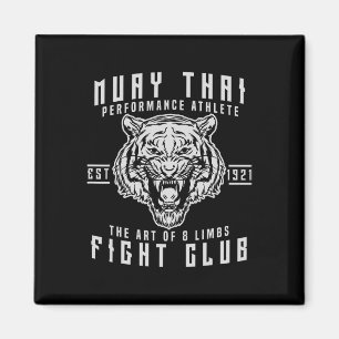 Muay Thai Thai Boxing Kickboxen Geschenk Magnet