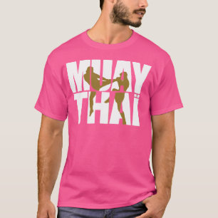 Muay Thai Thai Boxing Mixed Martial Arts markieren T-Shirt