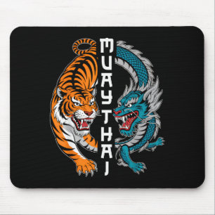 Muay Thai Thailand Boxen Muay Thai Fan Männer Frau Mousepad
