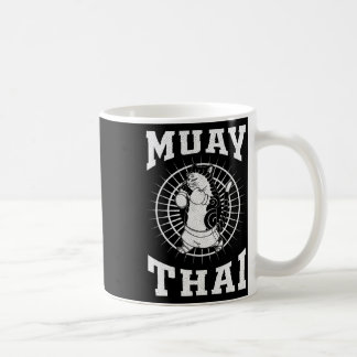 Muay Thai Thailand Faust Ring Knie Kämpfer Technik Kaffeetasse