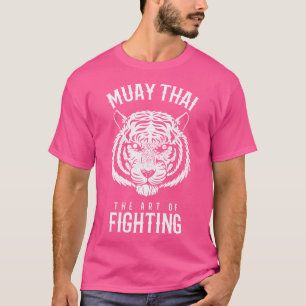 Muay Thai Tiger Boxing und Kickboxing T-Shirt