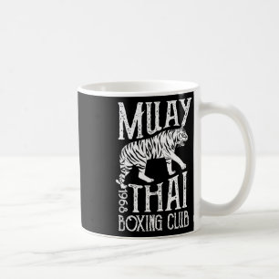 Muay Thai Tiger Mma Training Street Fight Kickboxe Kaffeetasse