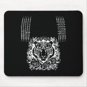 Muay-Thai-Tiger-Tattoo-Kickboxen-asiatische Kultur Mousepad