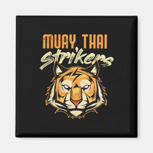 Muay Thai Tiger Thai Boxen Thailand Kickboxen _2 Magnet