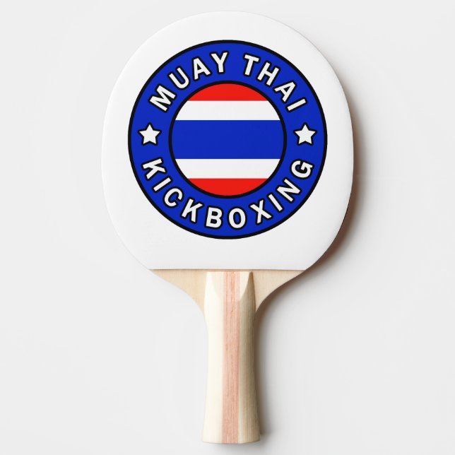 Muay Thai Tischtennis Schläger (Vorderseite)