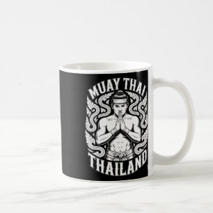 Muay Thai Training Kickboxing Thailand Vintag Tig Kaffeetasse