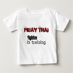 Muay thailändisches Baby - Kämpfer im Training Baby T-shirt