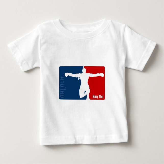 Muay thailändisches baby t-shirt (Vorderseite)