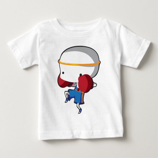 Muay thailändisches baby t-shirt (Vorderseite)