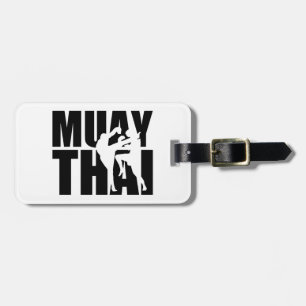 Muay thailändisches gepäckanhänger