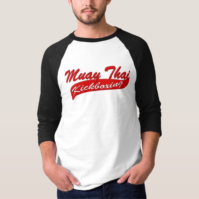 Muay thailändisches Kickboxing T-Shirt (Vorderseite)