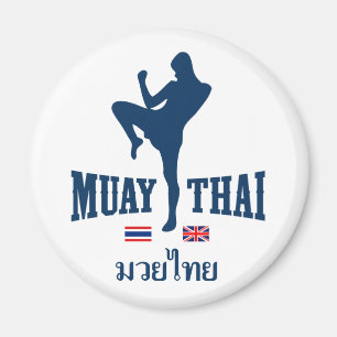 Muay thailändisches Thailand Vereinigtes Magnet