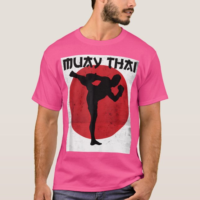 Muay Thais Kampfkunst T-Shirt (Vorderseite)