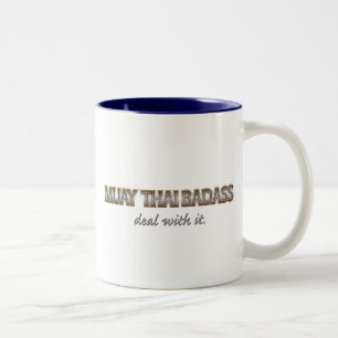 MUAYTHAI ZWEIFARBIGE TASSE
