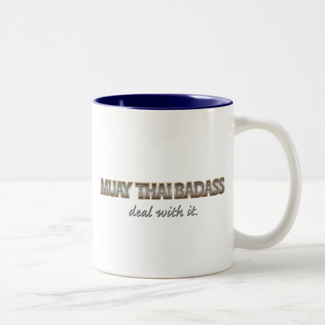 MUAYTHAI ZWEIFARBIGE TASSE (Rechts)