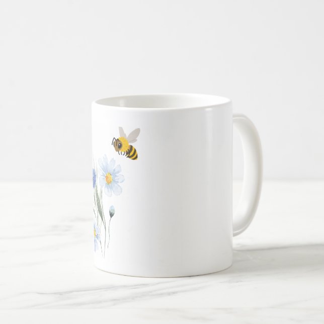 MUBLUMENBLÜTE KAFFEETASSE (VorderseiteRechts)