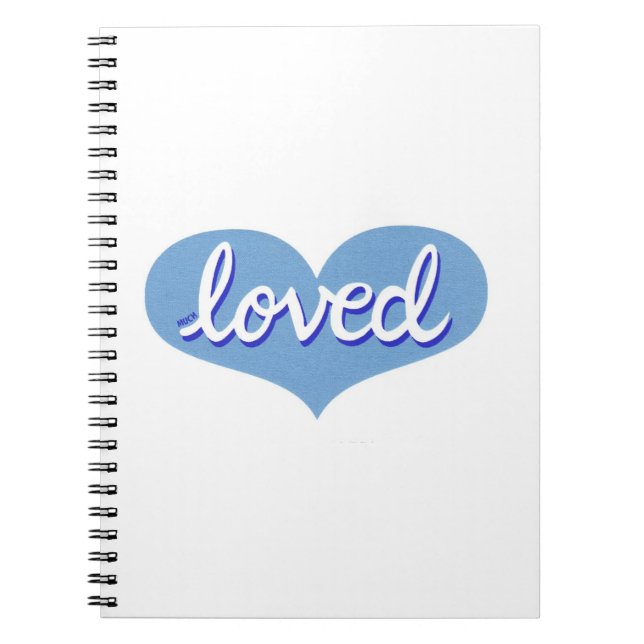 Much Loved - Notebook Notizblock (Vorderseite)