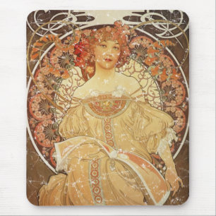Mucha 2 - 1890 - bedrückt mousepad