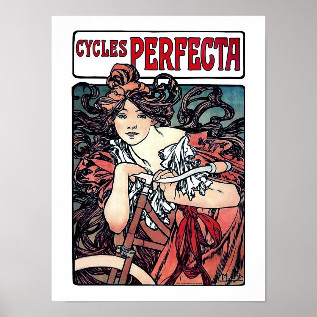 Mucha Cycles Perfecta Poster (Vorne)