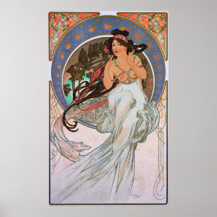 Mucha - Die Kunstmusik Poster