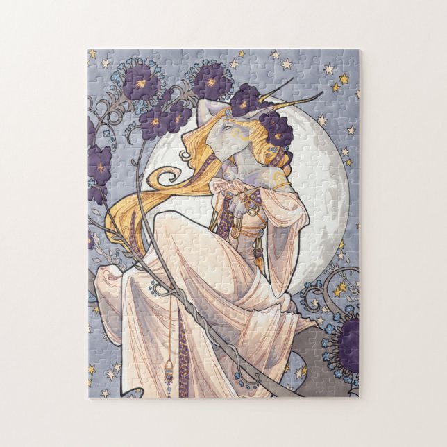 Mucha Dlane Puzzlespiel Puzzle (Vertikal)