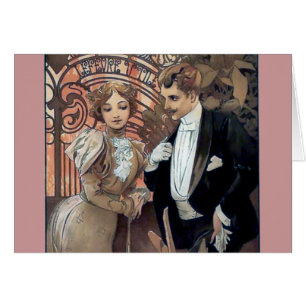 Mucha flirt Mann romantische Liebe