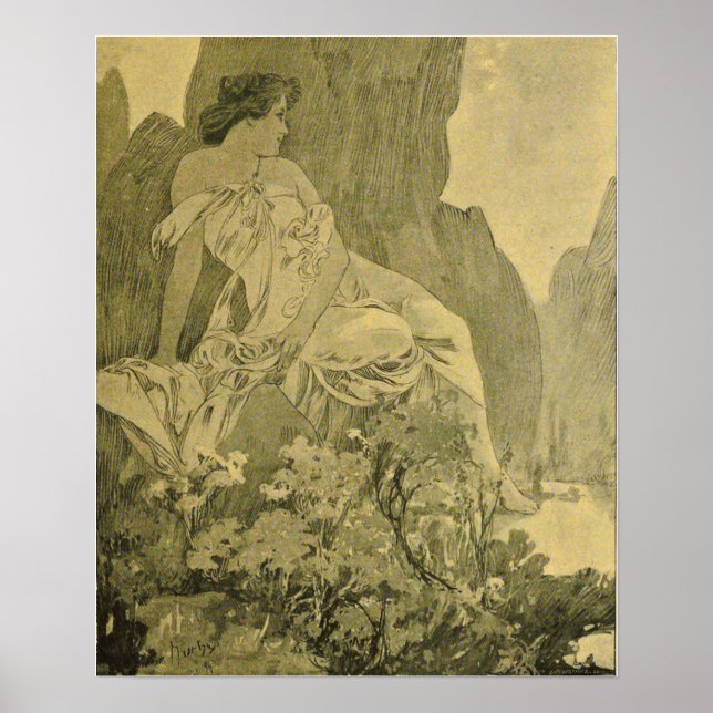 Mucha - Juillet Cocorico Poster (Vorne)