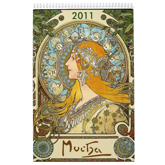 Mucha Kalender 2011 (Titelbild)