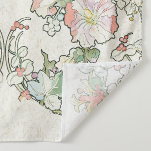 Mucha Kunst Nouveau Wandteppich