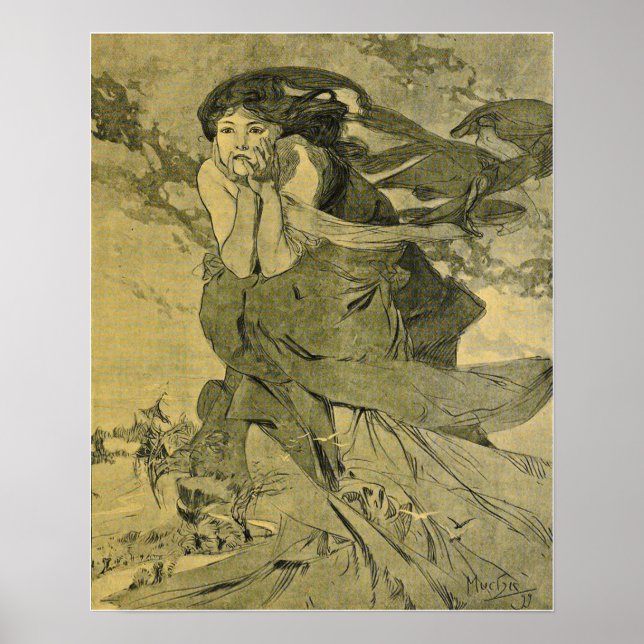 Mucha - Mars Cocorico Poster (Vorne)
