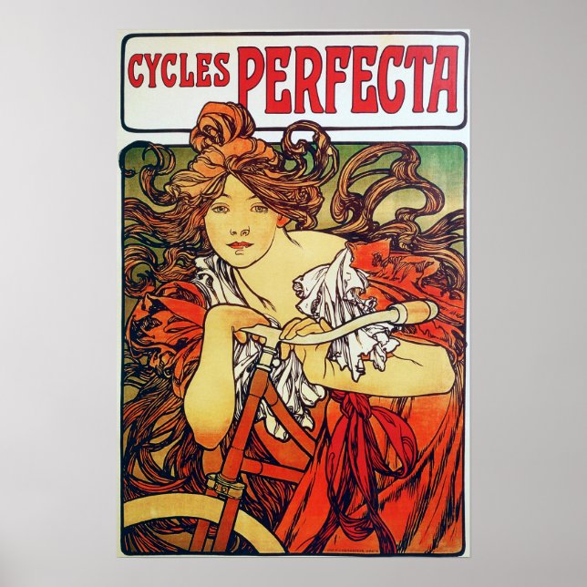 Mucha - Perfecta Cycles Poster (Vorne)