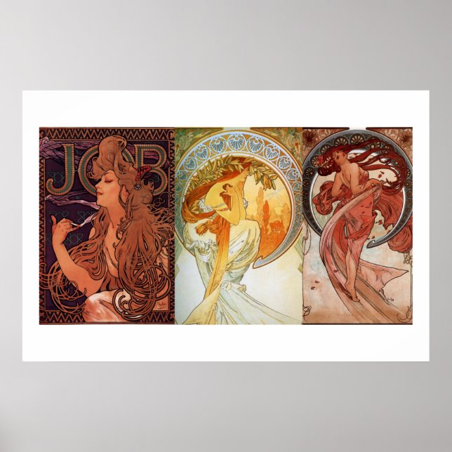 Mucha Poster (Vorne)