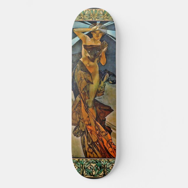 Mucha Skateboard (Vorderseite)