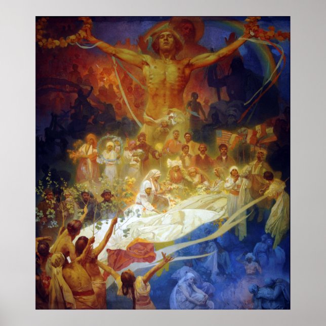 Mucha SLAV EPIC NO. 20.........1926 Poster (Vorne)