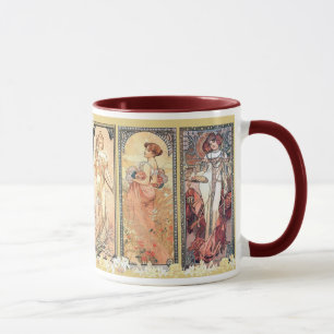 Mucha ~ Tafel der Drei Tasse