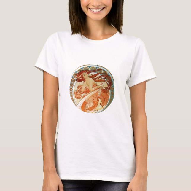 Mucha Woman T-Shirt (Vorderseite)