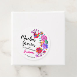 Muchas Gracias Birthday Fiesta Geschenkanhänger