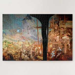 Muchas Verteidigung von Sziget Puzzle