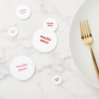 MUCHO AMOR  KONFETTI