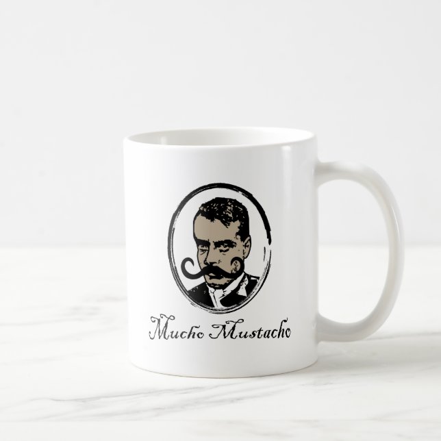 Mucho Mustacho - Zapata Kaffeetasse (Rechts)