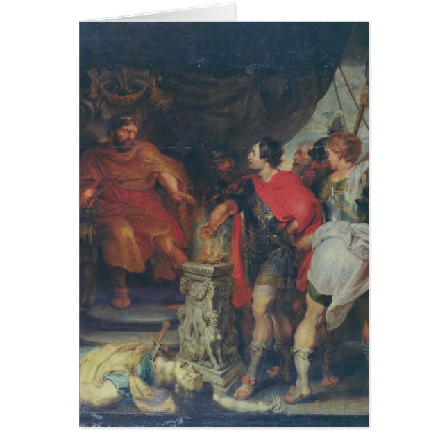 Mucius Scaevola vor Lars Porsena, c.1618-20 (Vorne)