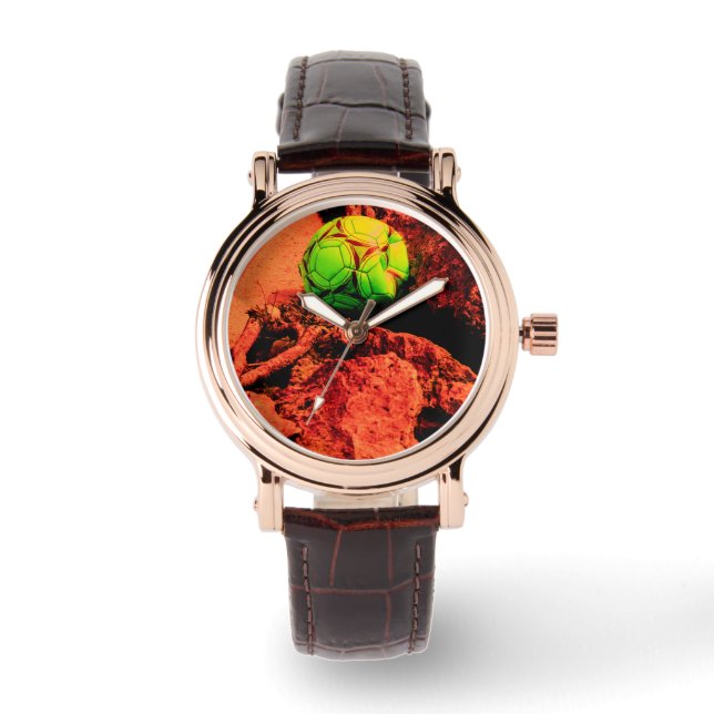 Mückenforscherin Armbanduhr (Vorderseite)
