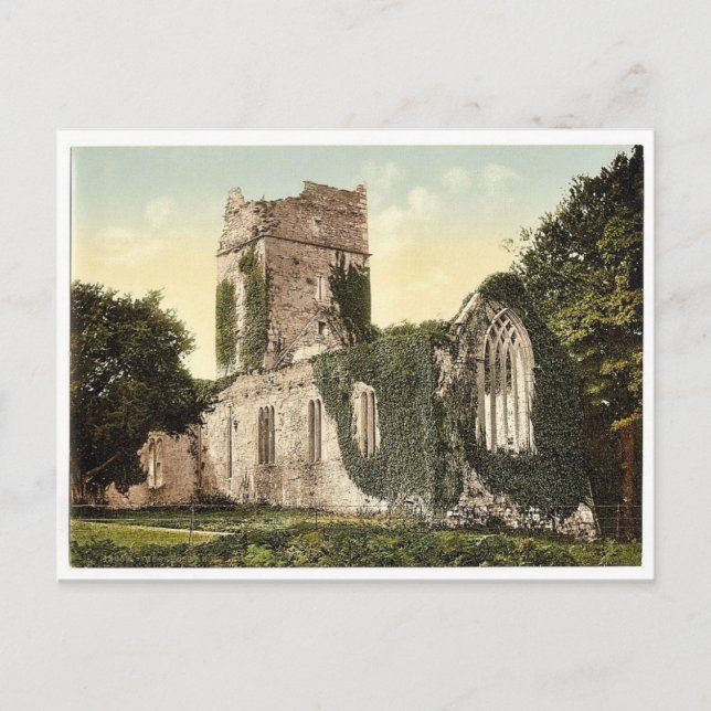 Muckross Abbey. Killarney. Co. Kerry, Irland Postkarte (Vorderseite)