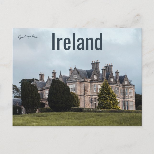 Muckross House Killarney Irland Postkarte (Vorderseite)