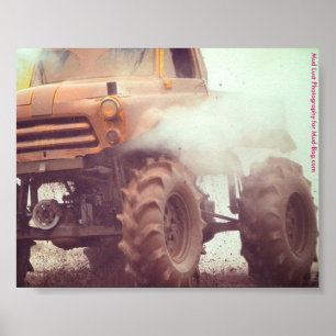Mud Bogging 4x4 Lkw Poster