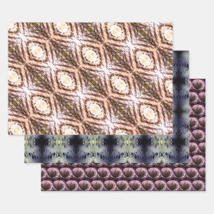 Mud Bubble Nah AI Fantasy Digital Art Print Geschenkpapier Set