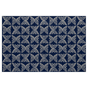 Mud Cloth Stil 080215 - Indigo 001744 Stoff
